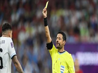 سرمربی اروگوئه حذف تیمش را به گردن داور ایرانی انداخت