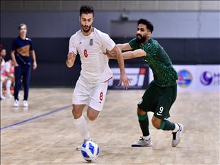 گزارش تصویری دیدار تیم ملی فوتسال ایران و عربستان