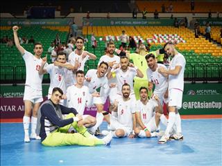 گزارش تصویری دیدار تیم های ملی فوتسال ایران و قرقیزستان