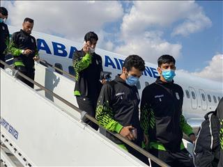 گزارش تصویری از بازگشت کاروان ملی پوشان فوتسال
