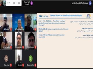 برگزاری وبینار علمی دانش افزایی مدرسین مربیگری فوتسال