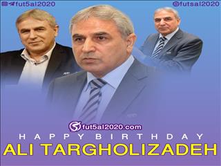 بمناسبت سالروز تولد علی تارقلی زاده رئیس ایرانی دپارتمان فوتسال آسیا