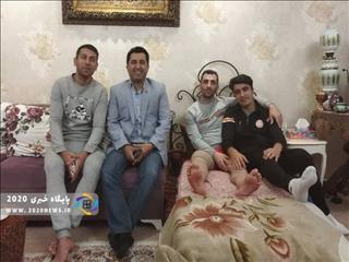 عیادت سرمربی تیم ملی از فرهاد فخیم+عکس