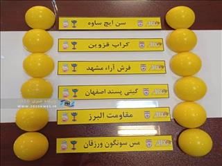 گروه بندی مرحله نهایی لیگ برتر فوتسال