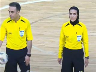 استفاده داوران ایران از ویدئو ساپورت در جریان دیدار تایلند و موزامبیک
