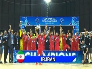 کاروان تیم ملی فوتسال وارد تهران شد