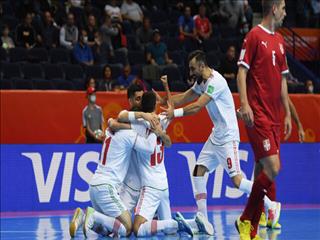 رکورد ایران در کنار بزرگان فوتسال جهان در پایان دور دوم جام جهانی
