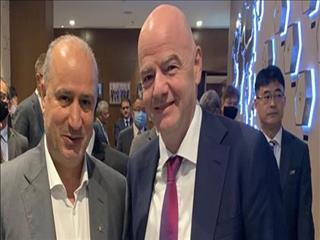 نشست تاج با اینفانتینو با محوریت دریافت طلب ایران از فیفا