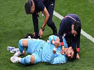 واکنش عجیب رسانه انگلیسی؛ احتمال ضربه مغزی دروازه‌بان ایران!