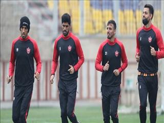 تمرین سبک پرسپولیس در ورزشگاه کاظمی/ شیخ زیر نظر کادر پزشکی