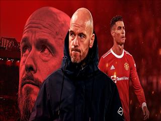 تغییر موضع تن هاگ نسبت به رونالدو