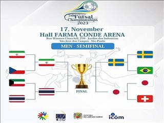مسابقات فوتسال قهرمانی ناشنوایان جهان2023؛تایلند حریف ایران در نیمه نهایی شد / میزبان از صعود به نیمه نهایی بازماند