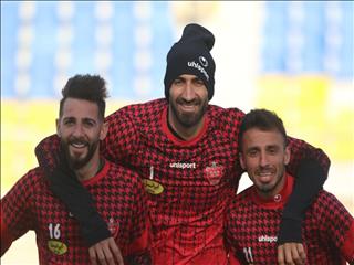 تمرین و ریکاوری پرسپولیس در دو گروه