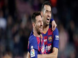 مسی؛ غایب بزرگ در مراسم خداحافظی دو ستاره بارسلونا