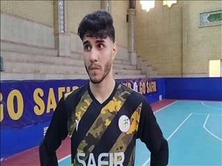 دروازه بان سفیرگفتمان: این نتیجه حاصل تلاش همه بازیکنان بود