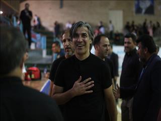 شمسایی حساس‌ترین دیدار هفته دوم لیگ برتر فوتسال را از نزدیک تماشا می‌کند