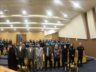 گزارش تصویری از مراسم اختتامیه دوره دانش افزایی داوران سوپرلیگ فوتسال بانوان