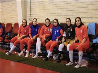 گزارش تصویری از تمرین تیم ملی فوتسال بانوان