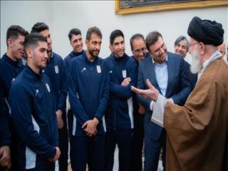 بهترین دروازه‌بان آسیا: دیدار با مقام معظم رهبری قابل توصیف نیست
