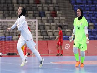 صعود دختران ایران به فینال فوتسال جوانان آسیا ۲۰۲۵