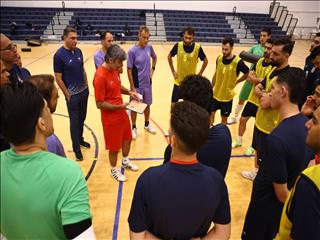 تصاویری از تمرین تیم ملی فوتسال