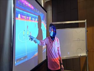 جلسه تئوری مظفر پیش از رویارویی با پاناما برگزار شد