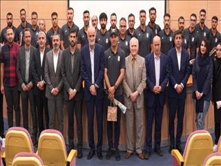 مراسم بدرقه تیم ملی فوتبال ساحلی ایران برگزار شد