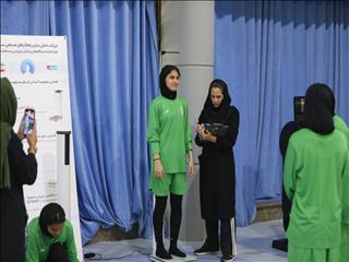 دختران فوتسالیست در آکادمی ملی المپیک آزمون‌های آمادگی جسمانی دادند
