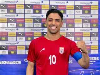 کاپیتان ایران در دو بازی پیاپی بهترین بازیکن شد