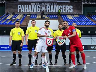 گزارش تصویری از دیدار تیم‌های ملی فوتسال ایران و امارات