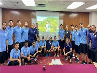رفتار انسان‌دوستانه بازیکنان تیم ملی فوتسال در آستانه دیدار با مالزی