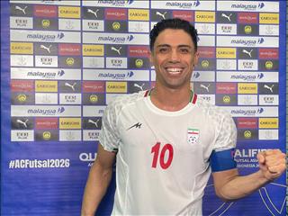 حسین طیبی بهترین گلزن و بازیکن مرحله مقدماتی جام ملت‌های آسیا