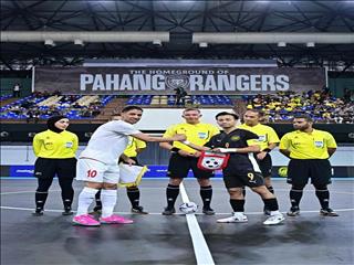 تصاویری از دیدار تیم های ملی ایران و مالزی