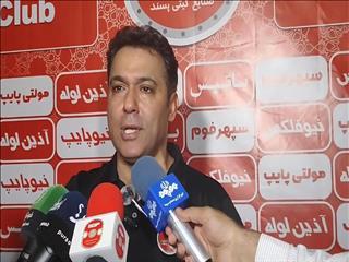 شفیعی: عدم حمایت مسئولان تمرکز تیم ما را گرفت / از گیتی‌پسند تجربه ارزشمندی کسب کردیم