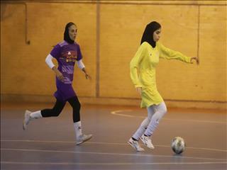 گزارش تصویری از دیدار تیم ملی فوتسال دختران نوجوان و ایران زمین ملارد